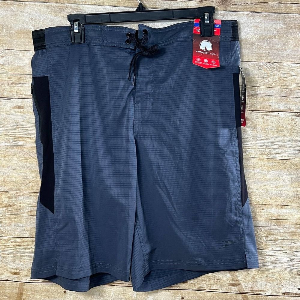 SPEEDO HYDROVENT SHORT SIZE LRG WITH COMFORT LINER